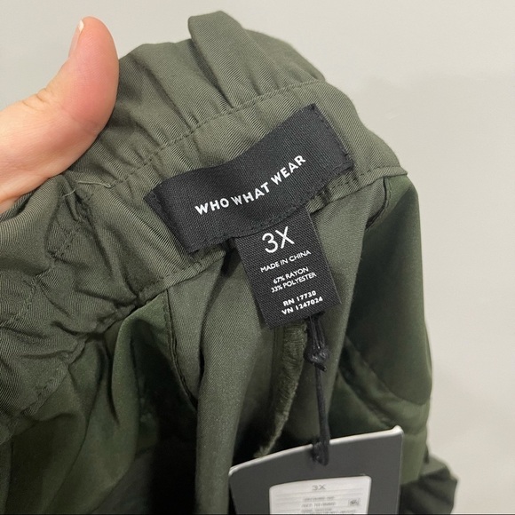 Who What Wear Relaxed Button Fly Ankle Trousers 3X - Picture 5 of 7